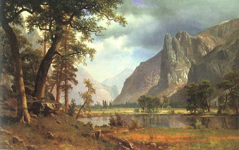 Albert Bierstadt Yosemite Valley oil painting picture